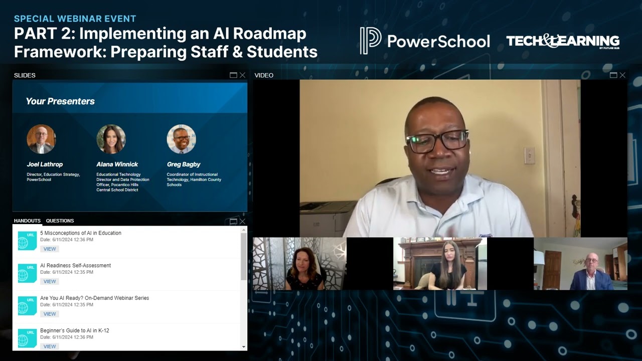 PART 2: Implementing an AI Roadmap Framework: Preparing Staff & Students - YouTube