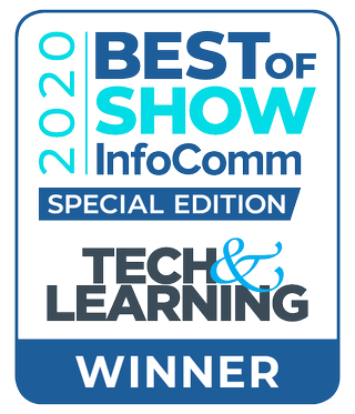 Tech & Learning's Best of Show at Infocomm 2020 logo